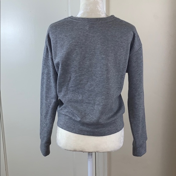 LAST CHANCE Out From Under unique heather gray sweatshirt - Picture 3 of 7